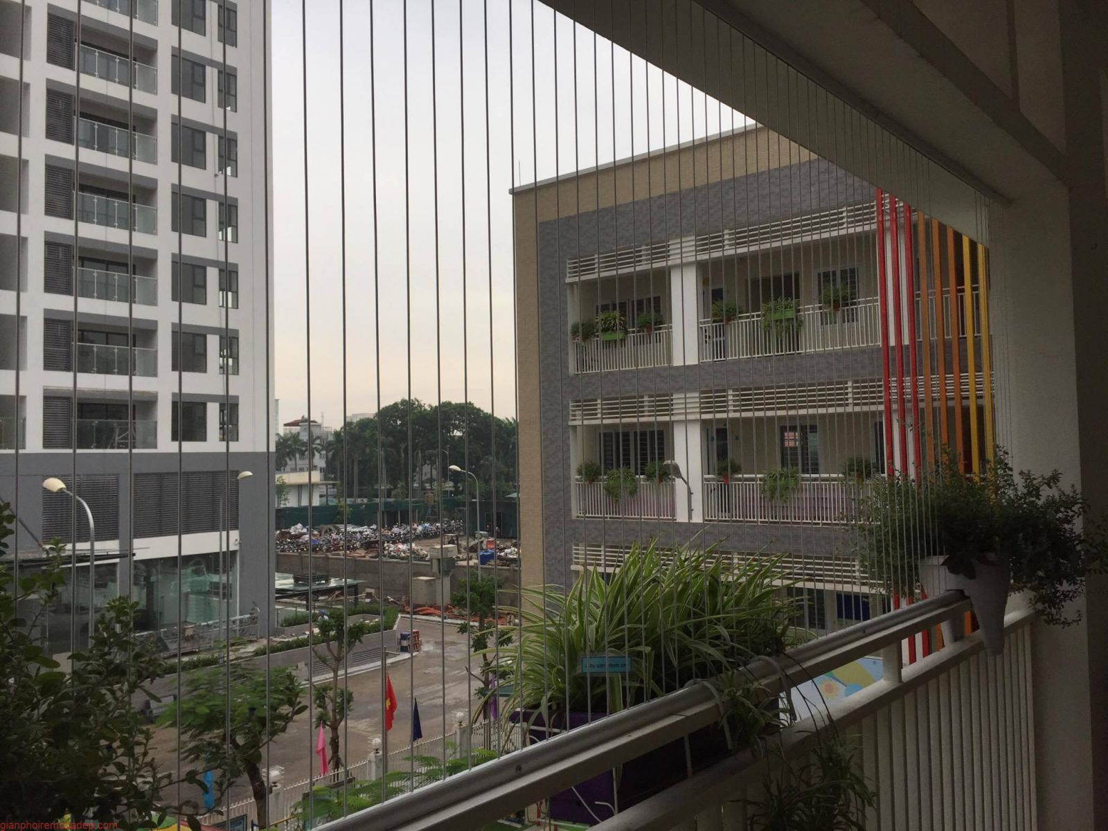 lưới an toàn ban công có khả năng chống trộm